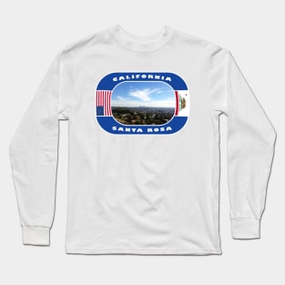 California, Santa Rosa City, USA Long Sleeve T-Shirt